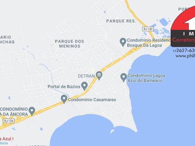 #1703 - Terreno em Condomínio para Venda em São Pedro da Aldeia - RJ