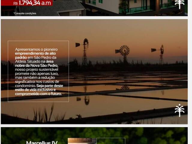 #2962 - Apartamento para Venda em São Pedro da Aldeia - RJ