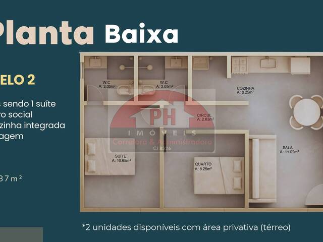 #4130 - Apartamento para Venda em São Pedro da Aldeia - RJ